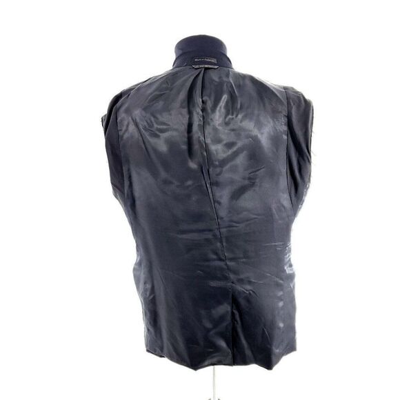 Lauren Ralph Lauren Wool Natural Stretch 2 Button Blazer 40R Blue - Picture 10 of 10